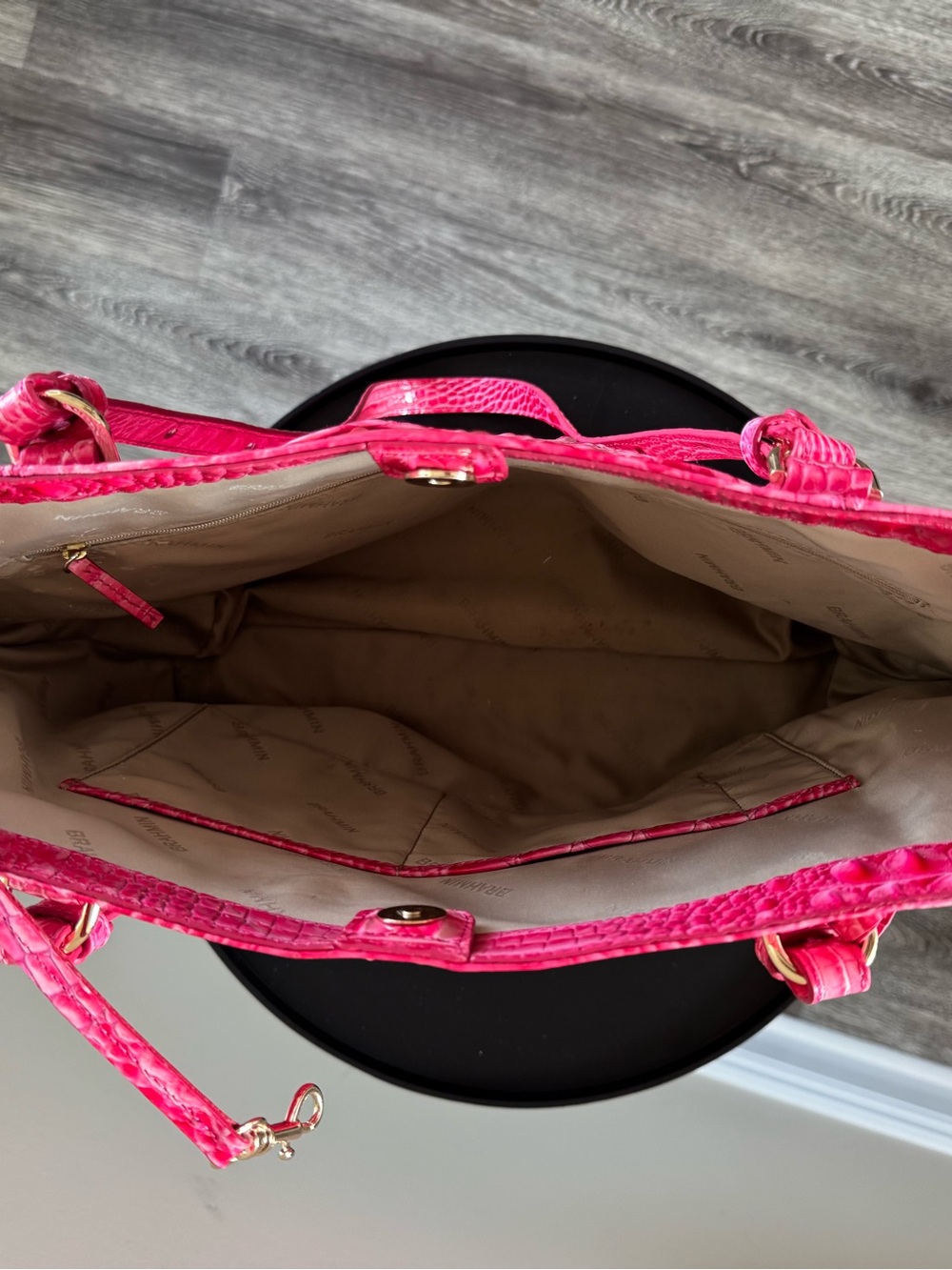 Brahmin Magenta Tote Bag - Picture 4 of 6